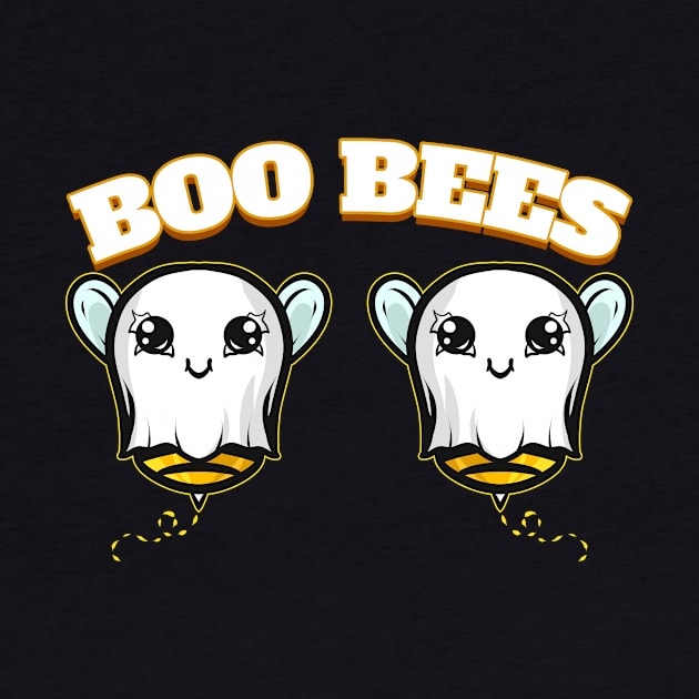 Boo Bees Dressed Up As Ghost Costume Halloween by SinBle